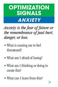 Anxiety emotional mastery wallet card